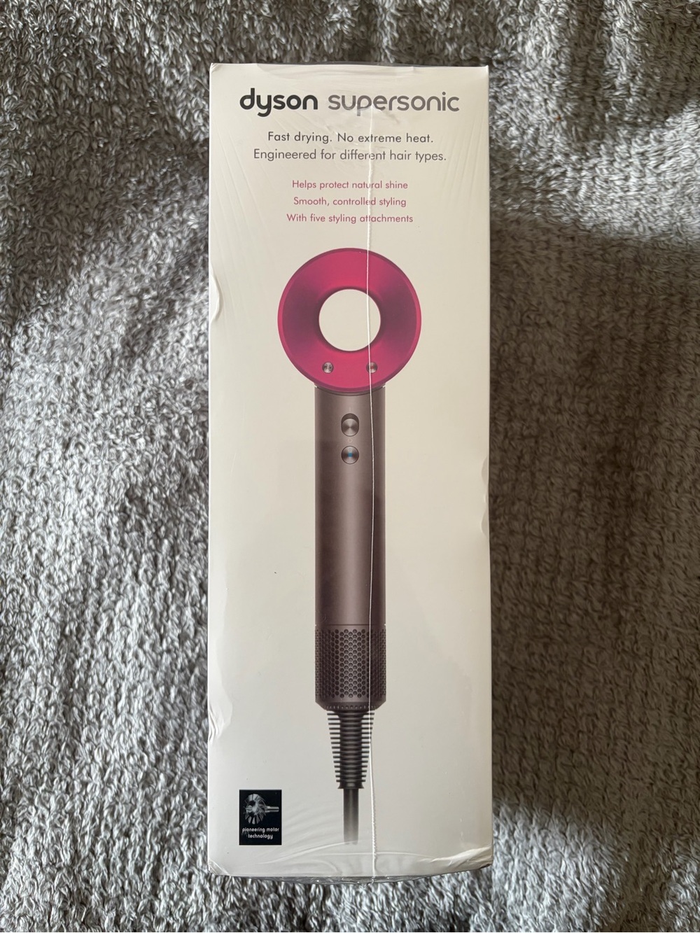 Dyson Supersonic Hair Dryer HD08 Iron/Fuchsia NEW Sealed Box